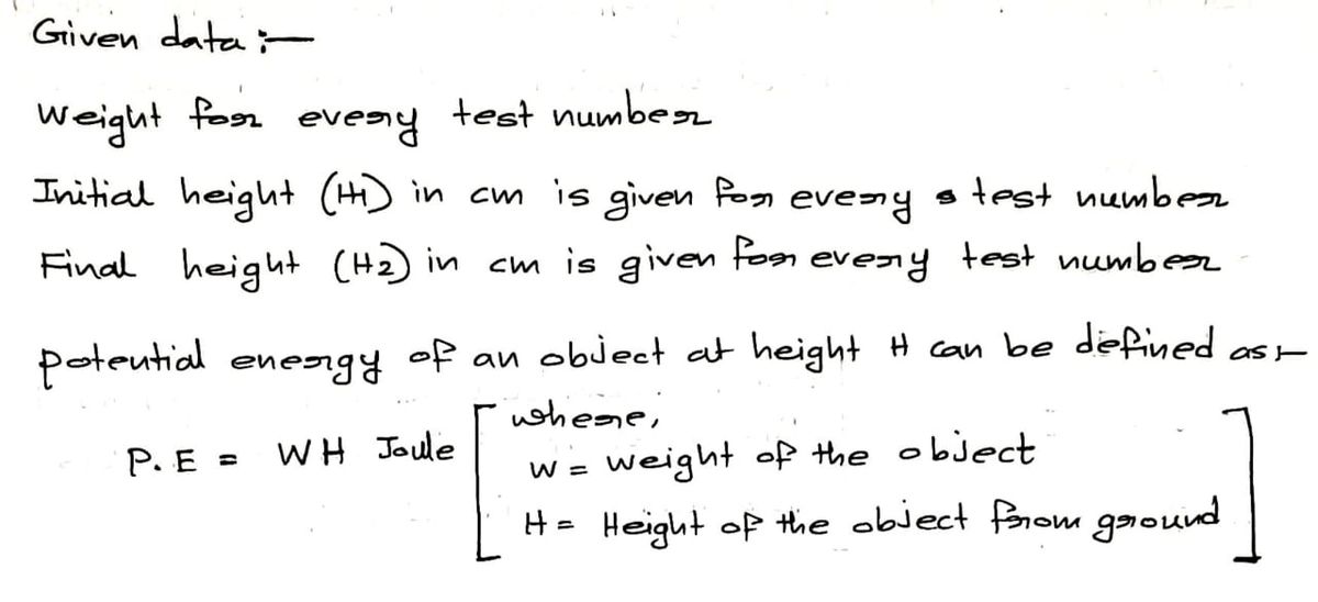 Physics homework question answer, step 1, image 1